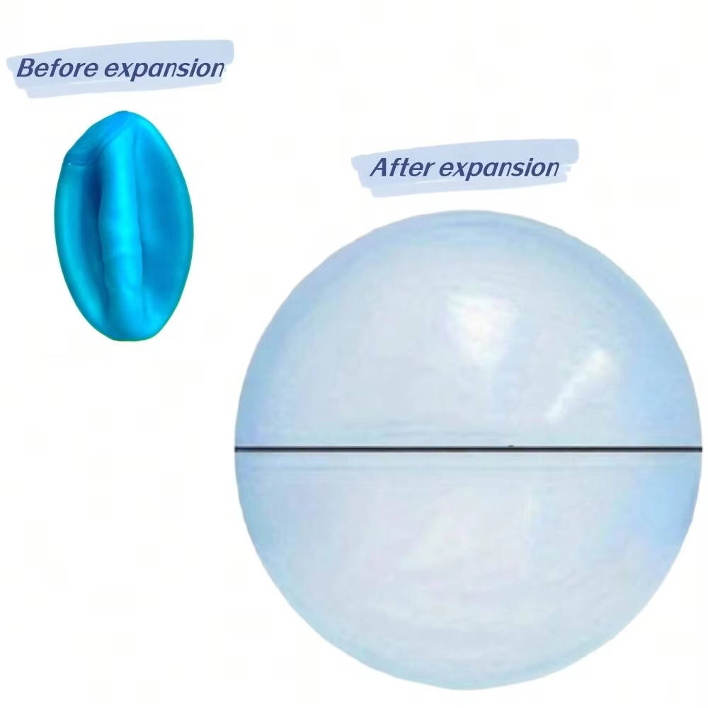 Oversized Playful Water and Air-Filled Balls - Set of 3