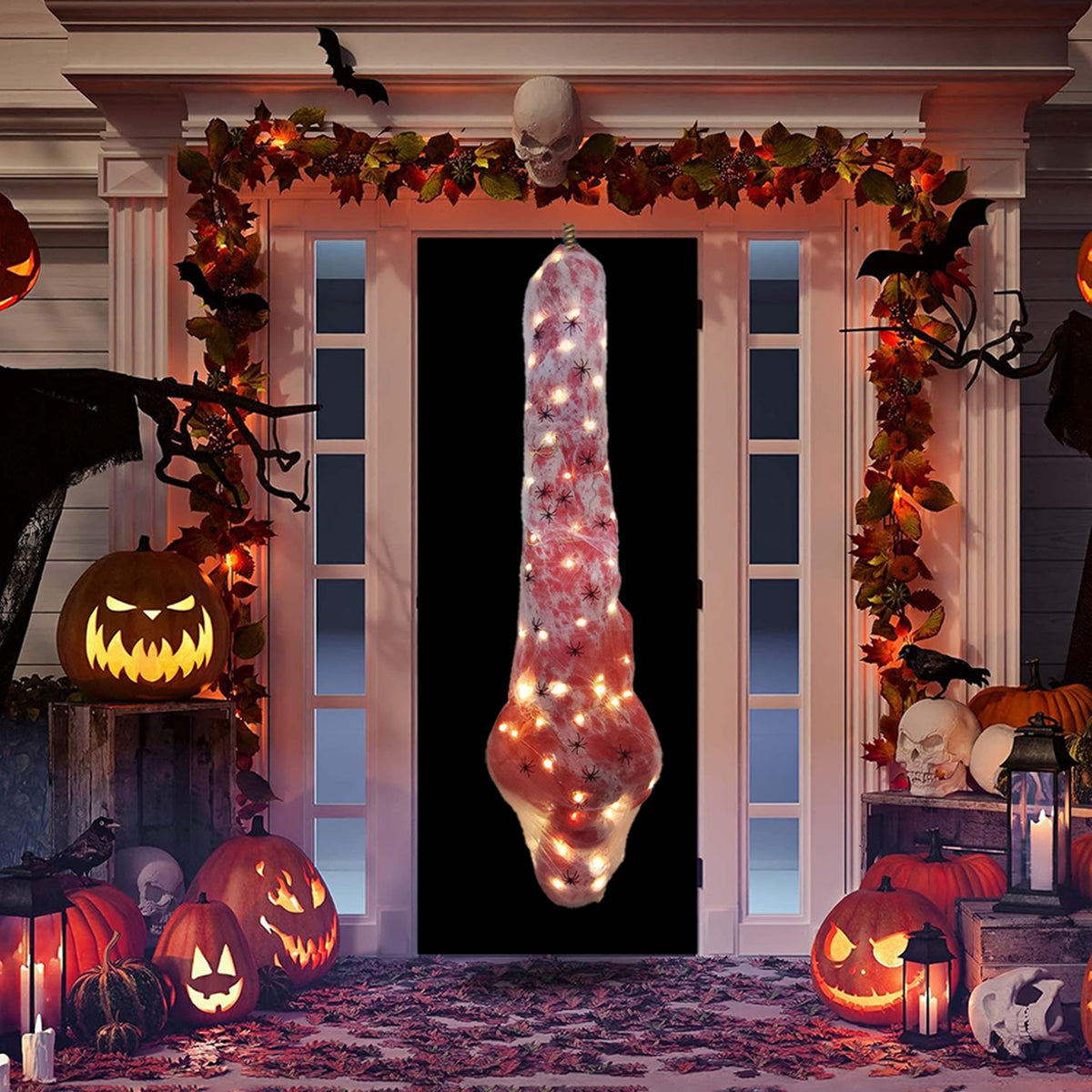 59-Inch Spooky Cocoon Specter with Built-in Warm Lights