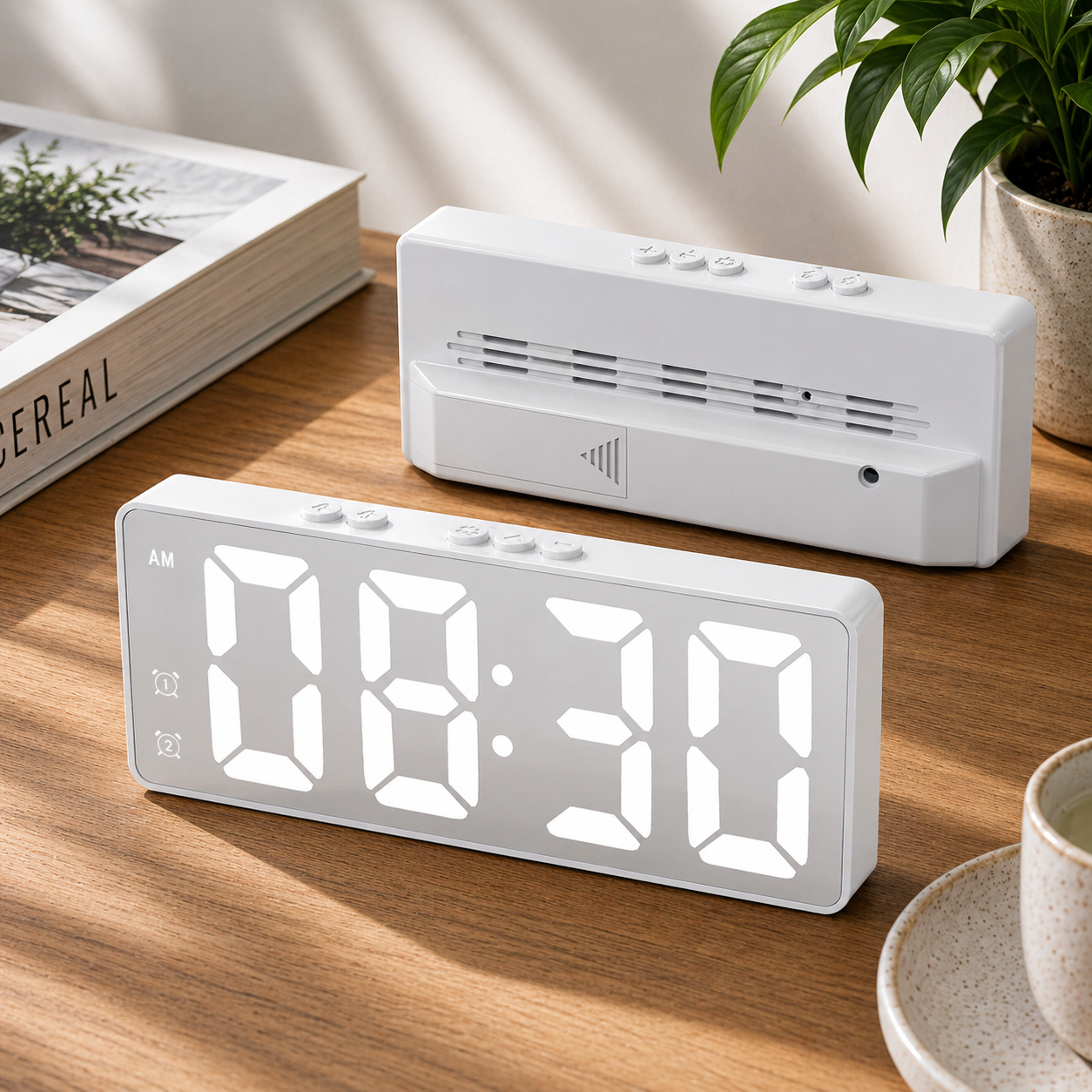 Voice-Activated Digital Clock with LED Display