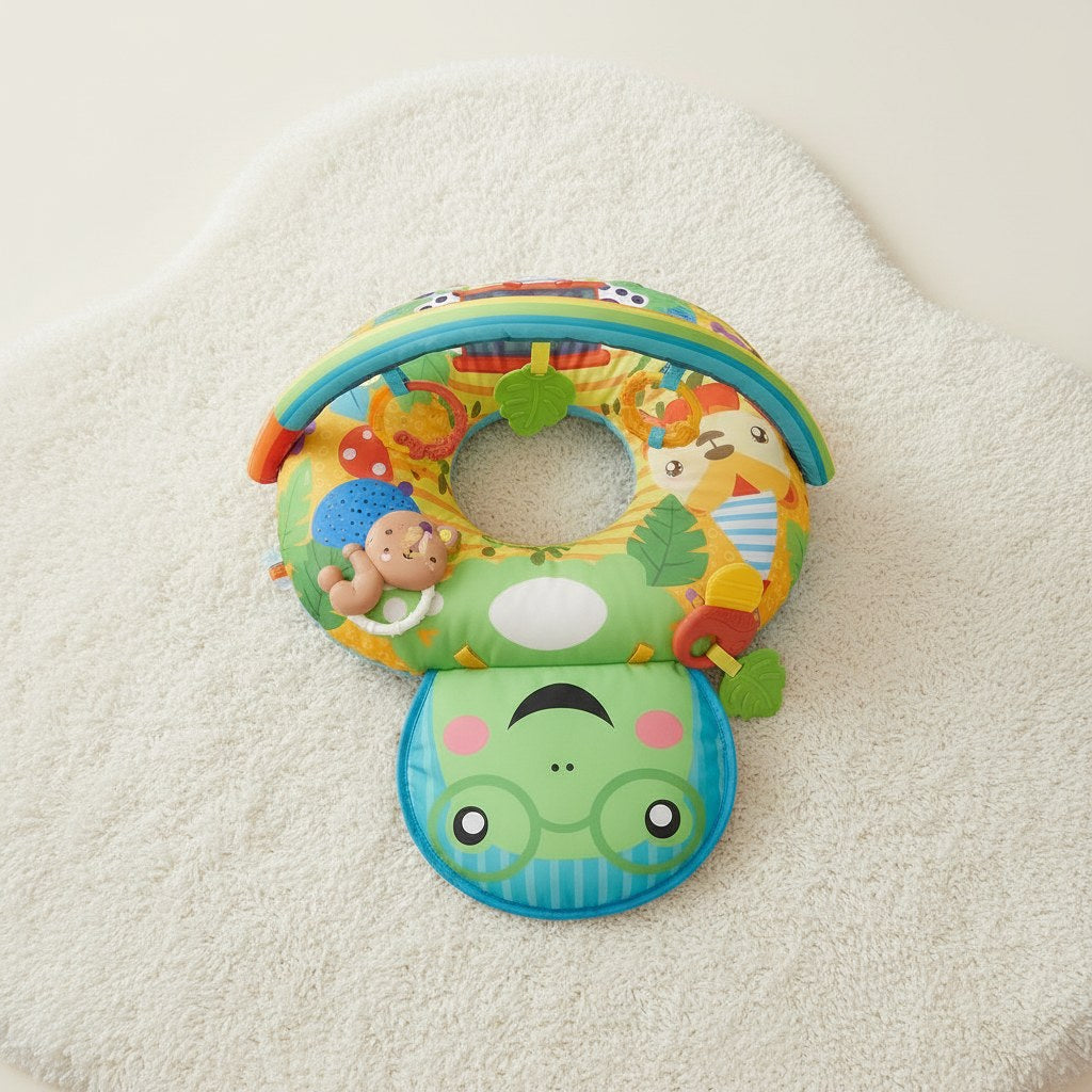 Play Arch Tummy Time Pillow for Sensory Exploration
