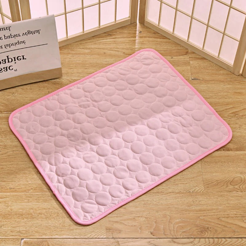 Cooling Comfort Mat with Portable Design and Washable Cover