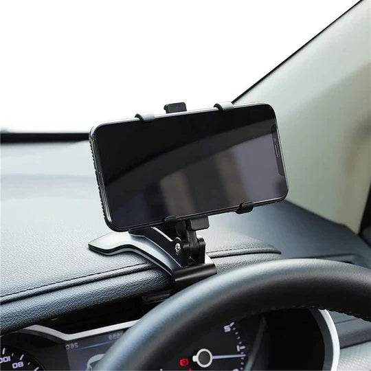 Versatile 360-Degree Car Phone Mount for Safe Navigation