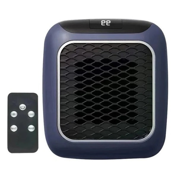 Electric Ceramic Heater 800W with Digital Thermostat & 12-Hour Timer