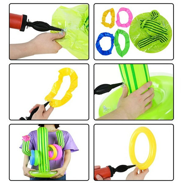 Bouncing Cactus Poolside Ring Toss Adventure