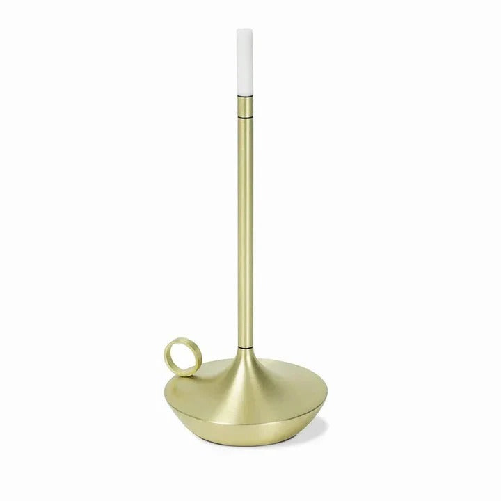 Table Lamp with LED Wick Candle Light