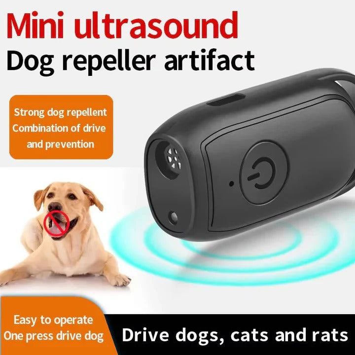 Pocket-Sized Canine Deterrent with 10-Yard Range and Simple Control