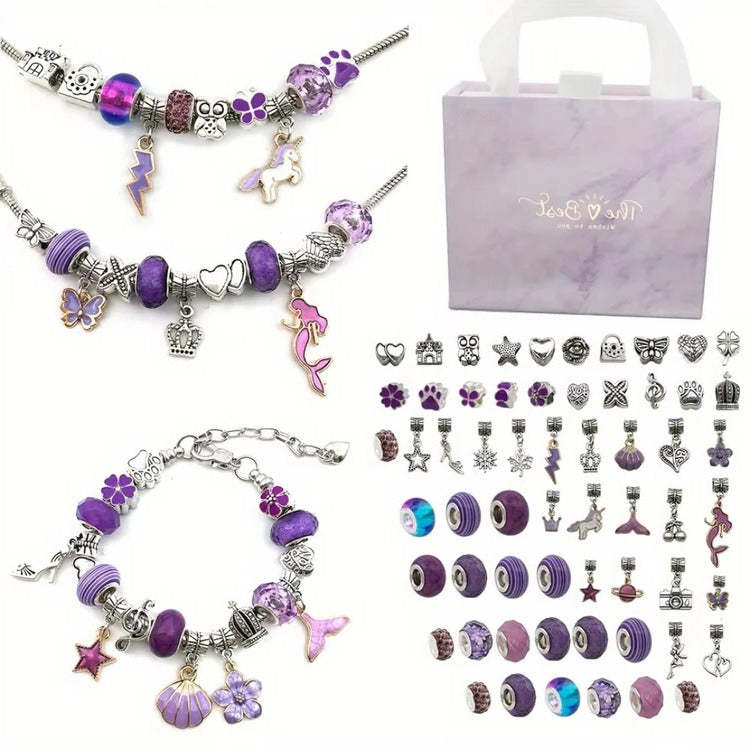 Colorful Bead Creation Kit with Easy Threading System