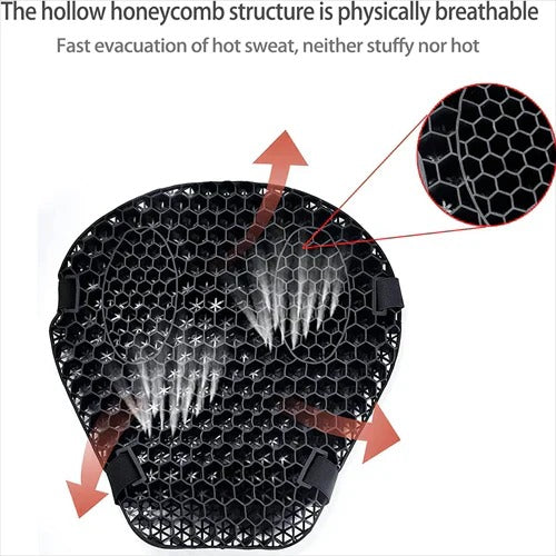 Ultimate Comfort Seat Cushion for Long Rides on Motorcycles