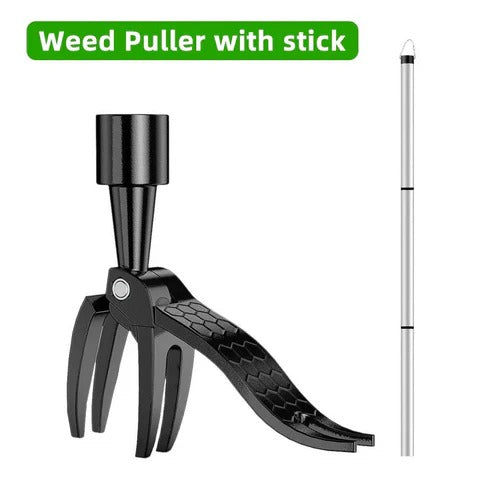 Ergonomic Weed Extraction Tool with Extended Handle