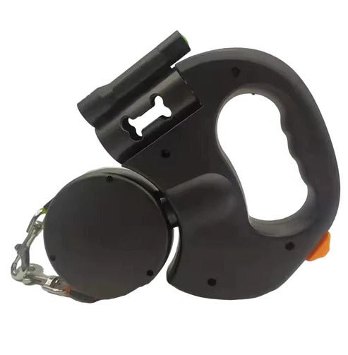 Dual Dog Leash with Safety LED Light and Tangle-Free Design