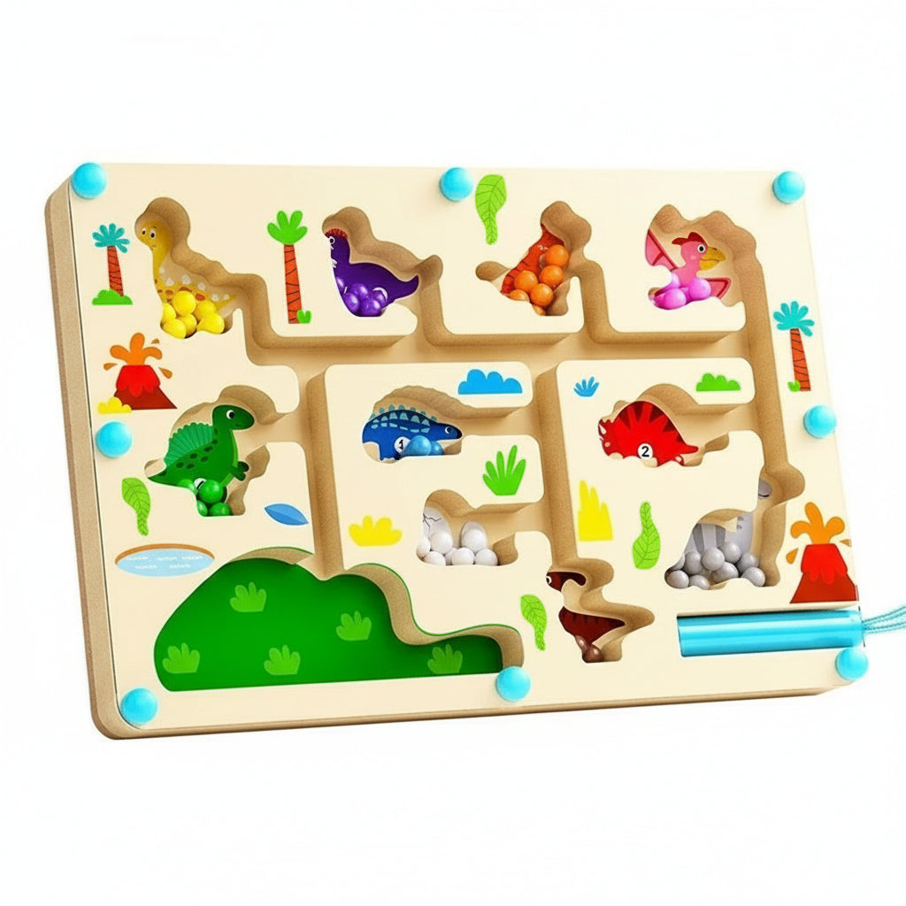 Engaging Magnetic Bead Puzzle for Skill Development