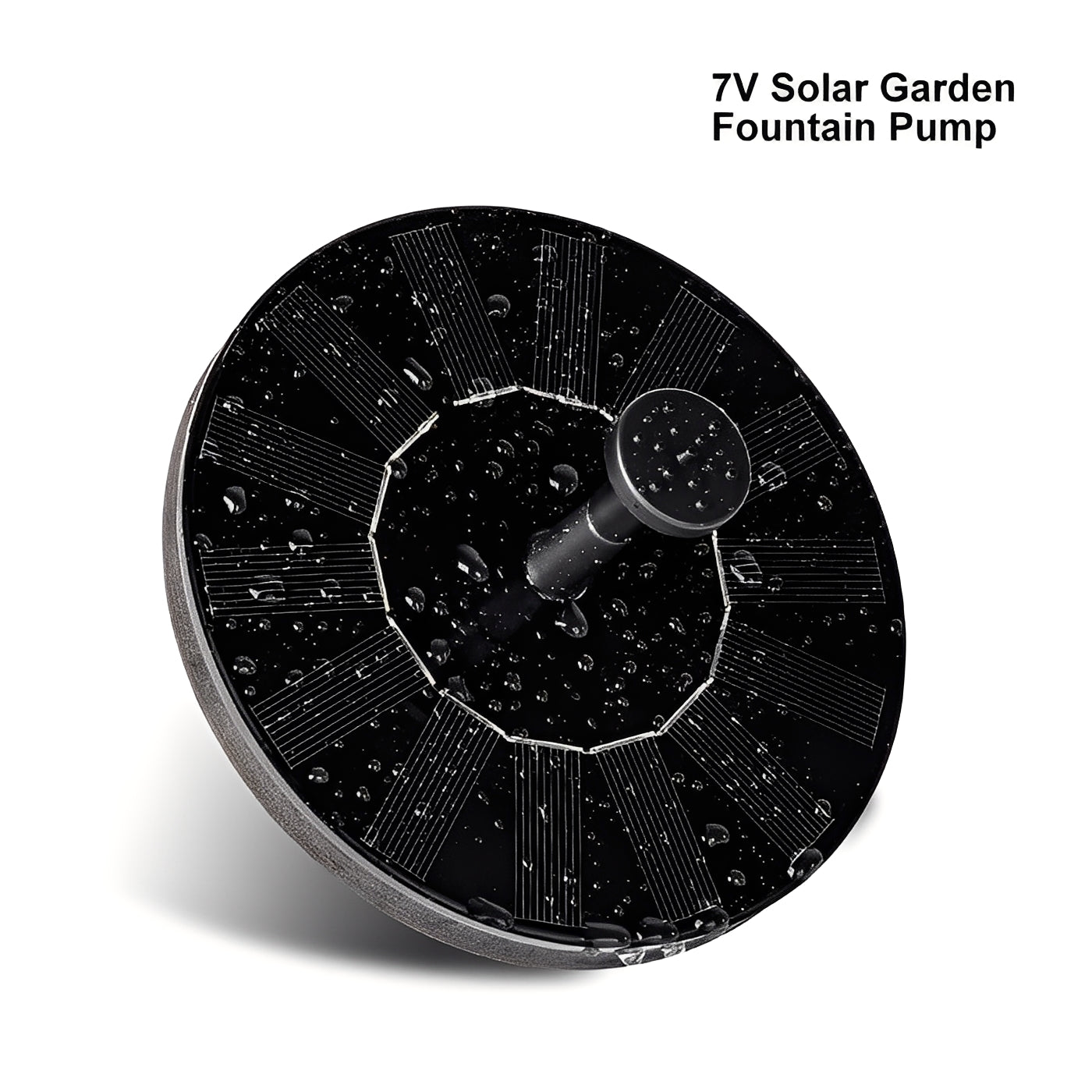 Eco-Friendly Solar Water Feature Pump with Customizable Sprays
