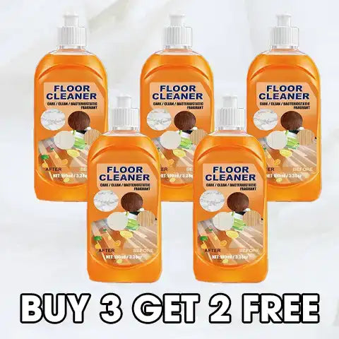 Eco-Friendly Floor Cleaner with Zesty Lemon Fragrance - 3.38 oz