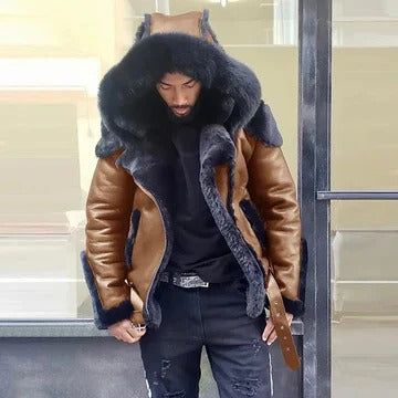 Men's Versatile Outdoor Jacket for Cold Weather Adventures