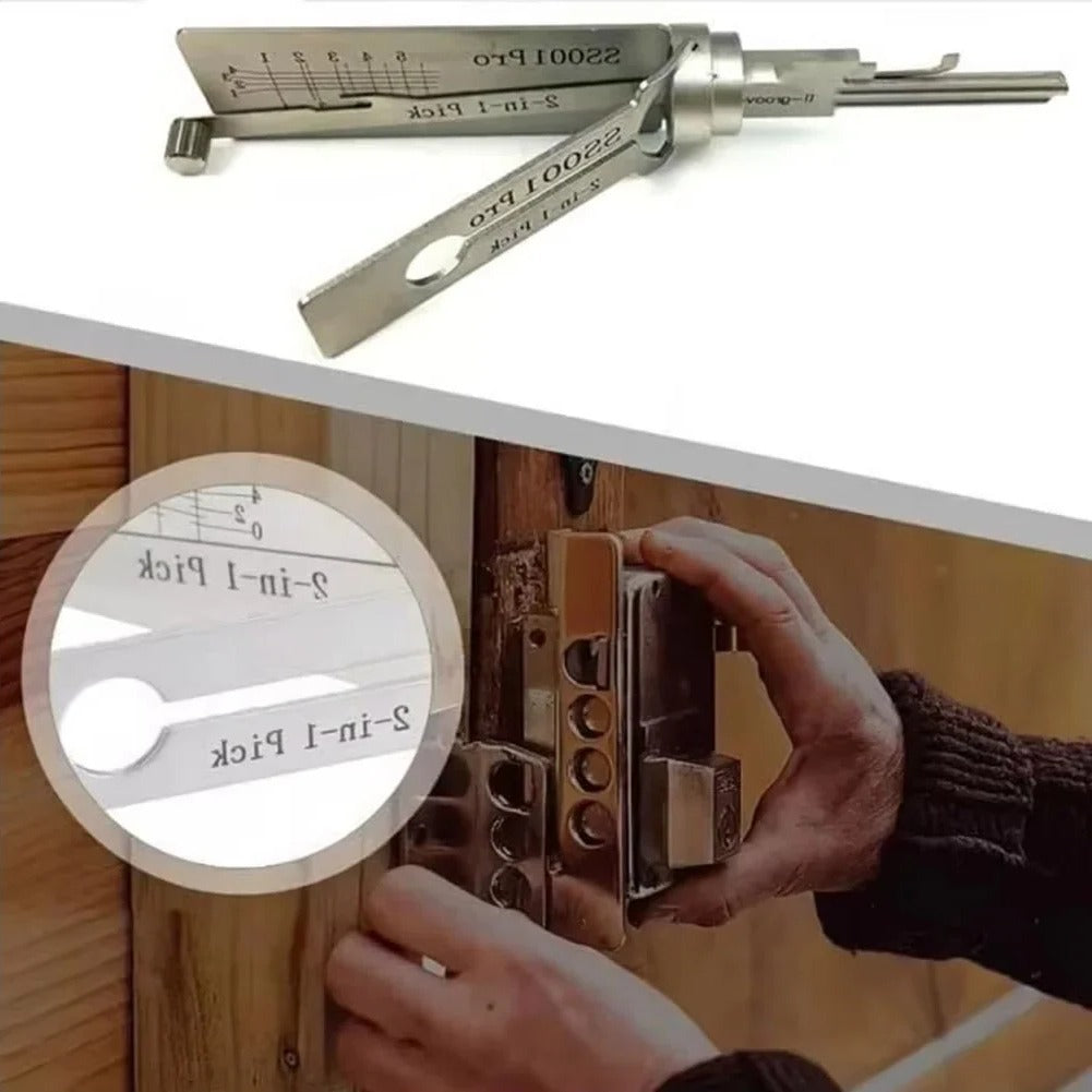 Versatile Key Decoder and Lock Manipulation Tool for Pros