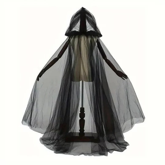 Elegant Hooded Cape for Adult Halloween Costumes