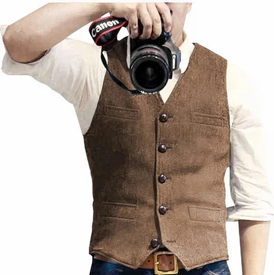 Chic Men's Tailored Vest for Every Occasion