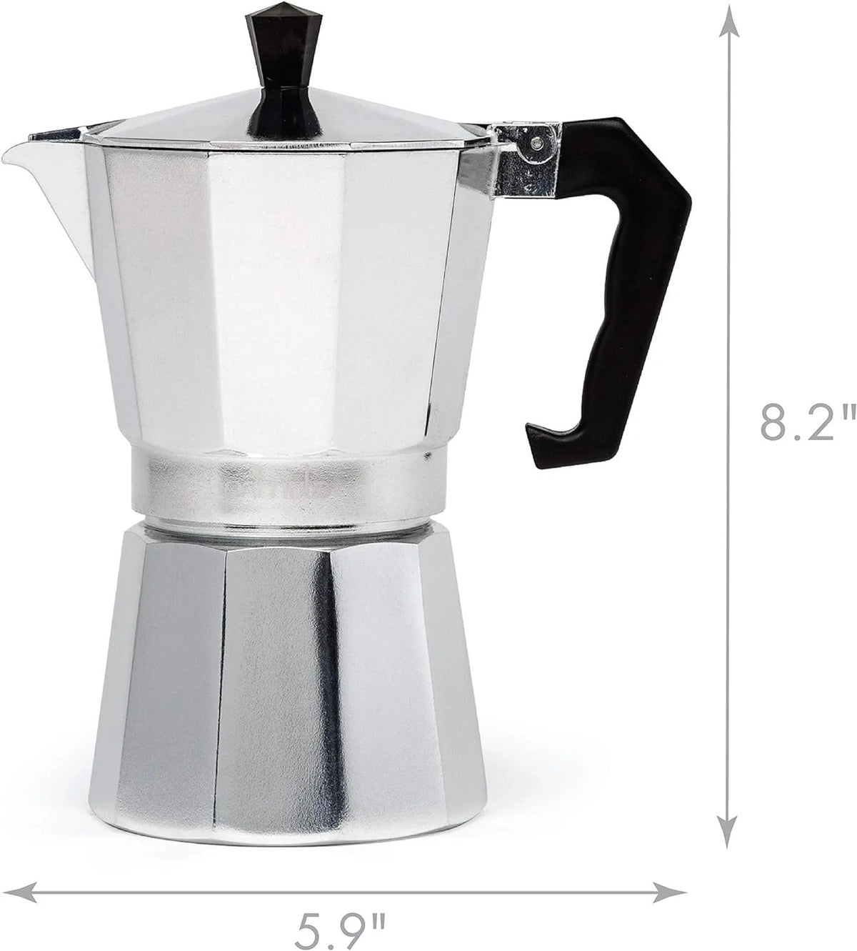 Compact Pressure Coffee Brewer for Single-Serve Perfection