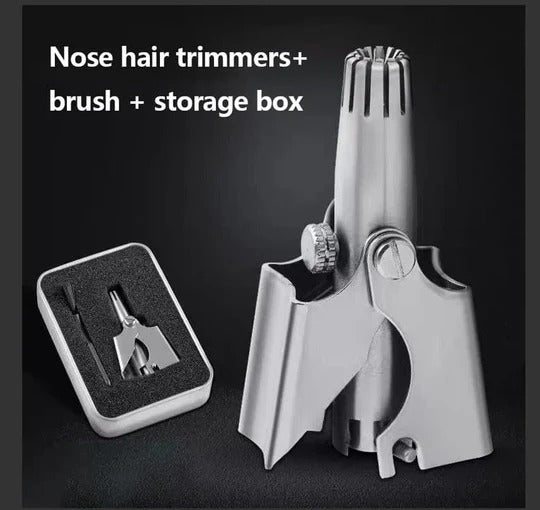 Precision Manual Trimmer for Nose and Ear Hair Grooming