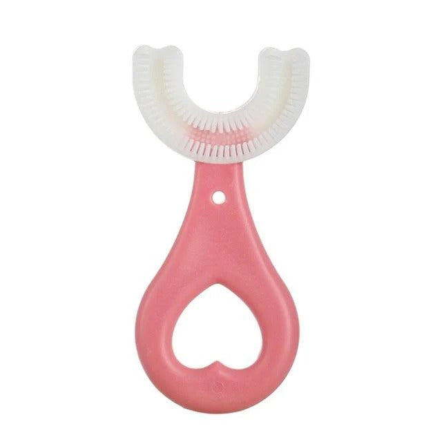 360-Degree Kids Toothbrush with Ergonomic Grip