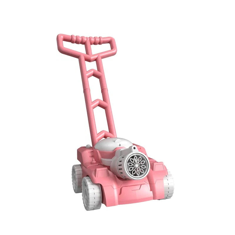 Bubbly Adventure Push Mower for Energetic Outdoor Play