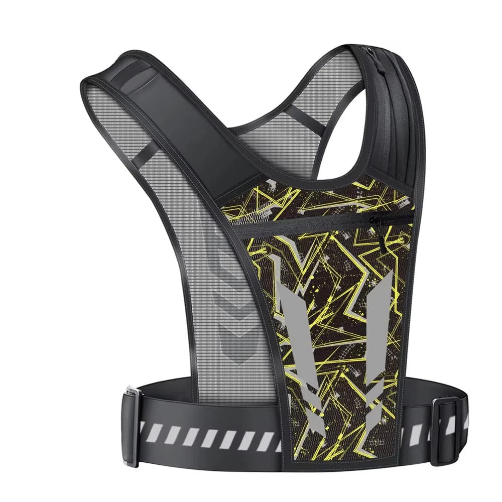 Adjustable Smartphone Holder Vest with Versatile Storage