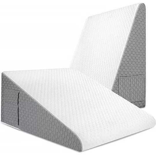 Elevated Comfort Memory Foam Wedge Pillow for Restful Sleep