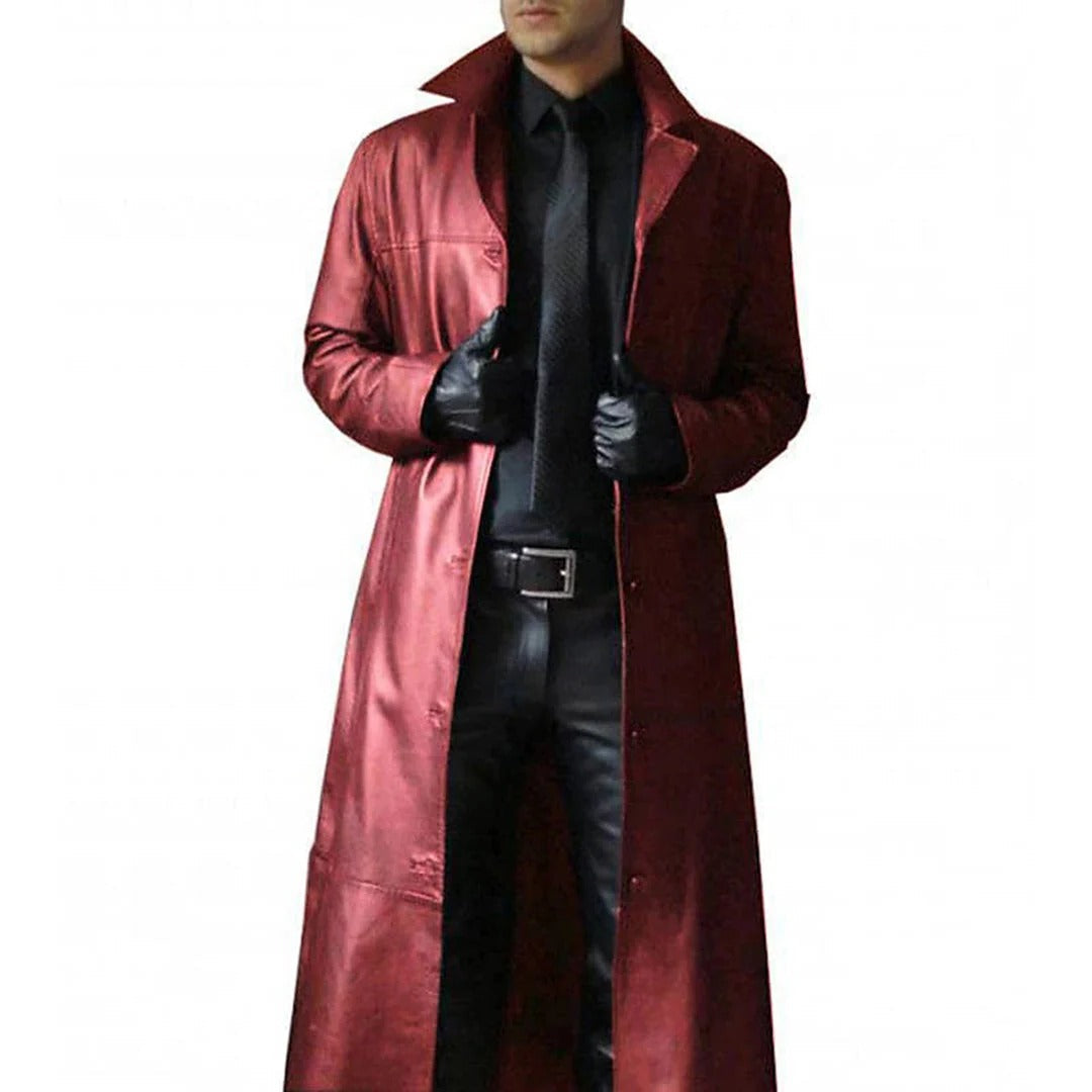 Men's Premium Leather Jacket with Insulated Lining and Tailored Fit