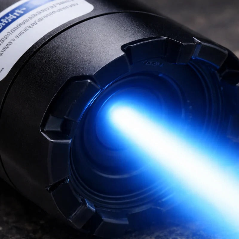 Rechargeable Blue Laser Pointer with Adjustable Lens for Long-Distance Signaling