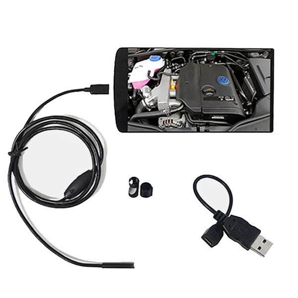 Smart Wireless Inspection Camera with LED Lighting & HD Recording