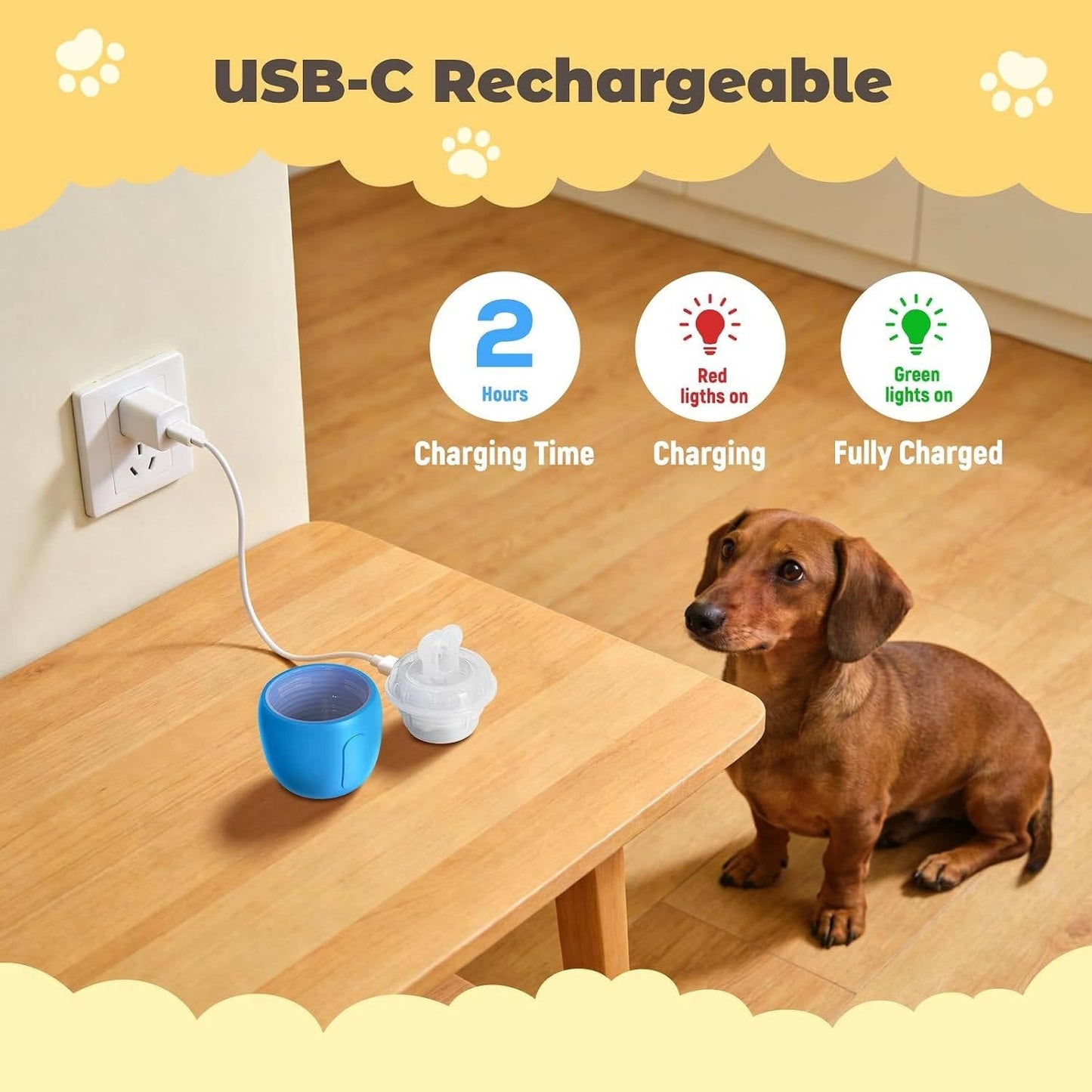 Self-Moving Play Ball for Active Medium and Large Dogs