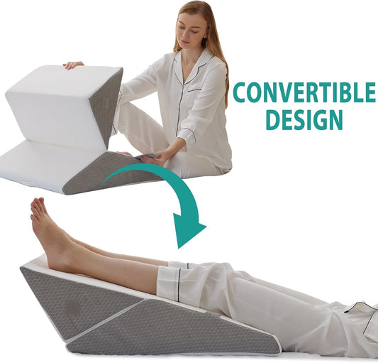 Adjustable Recovery Support Pillow Set for Comfort and Relief