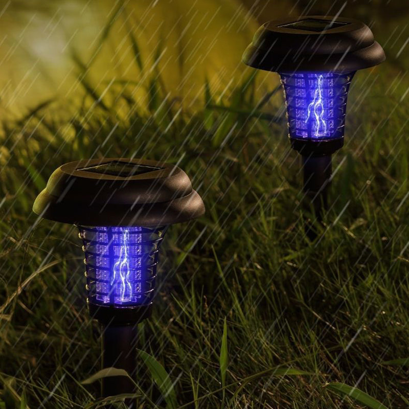 Ground Stake Insect Zapper Powered by Solar Energy