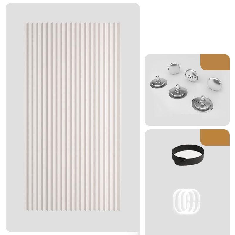 Magnetic Accordion Door Curtain – No-Drill Installation