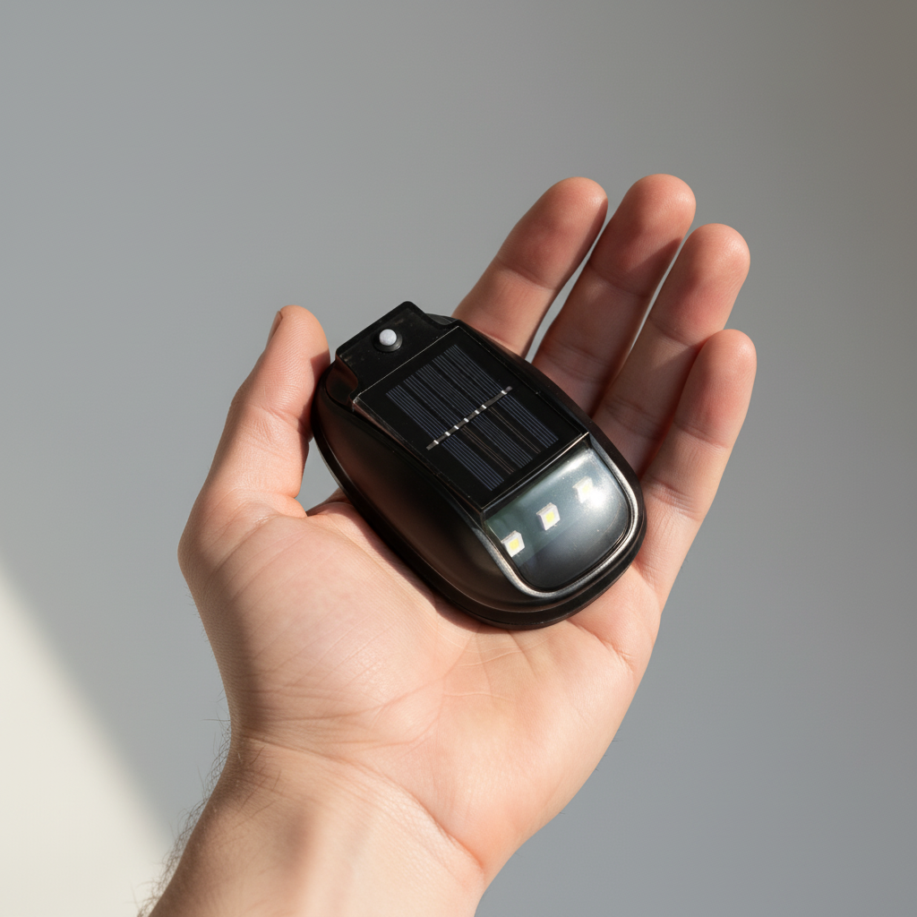 RGB Car Roof Light Powered by Solar Energy