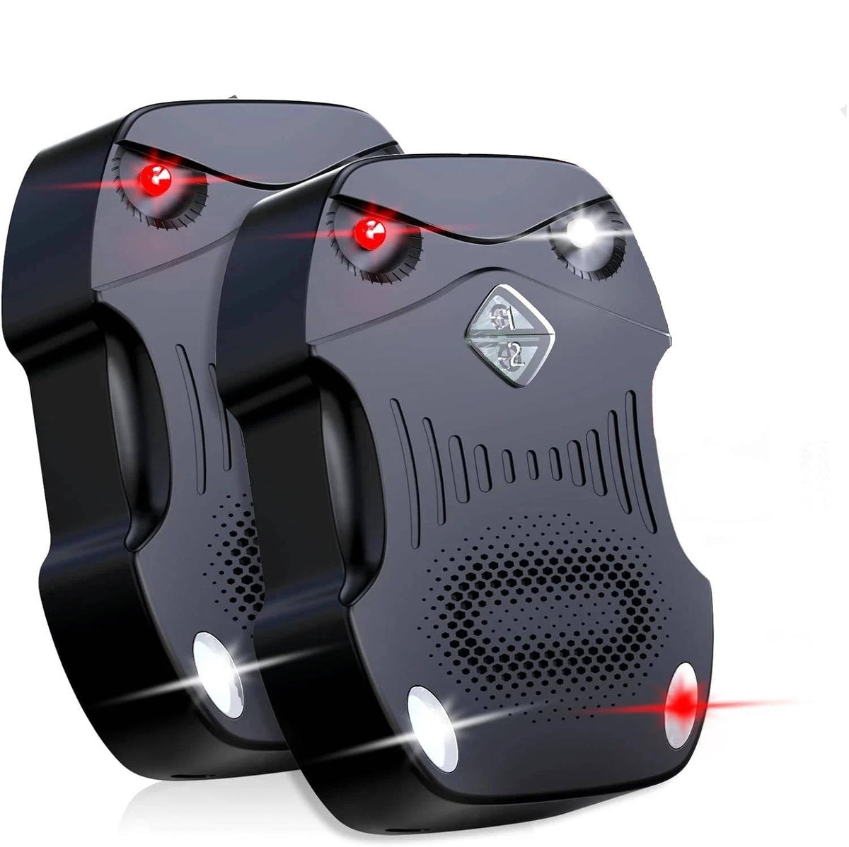 2 Pack Smart Ultrasonic Automotive Pest Deterrent for Engine Defense