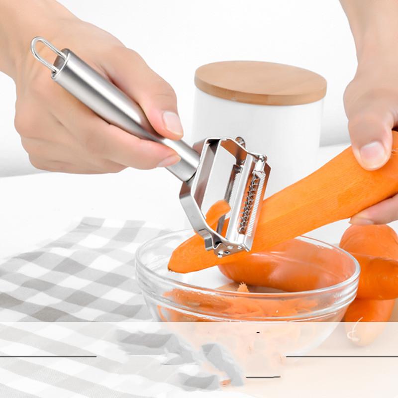 Precision Julienne Slicer with Stainless Steel Blade and Ergonomic Grip