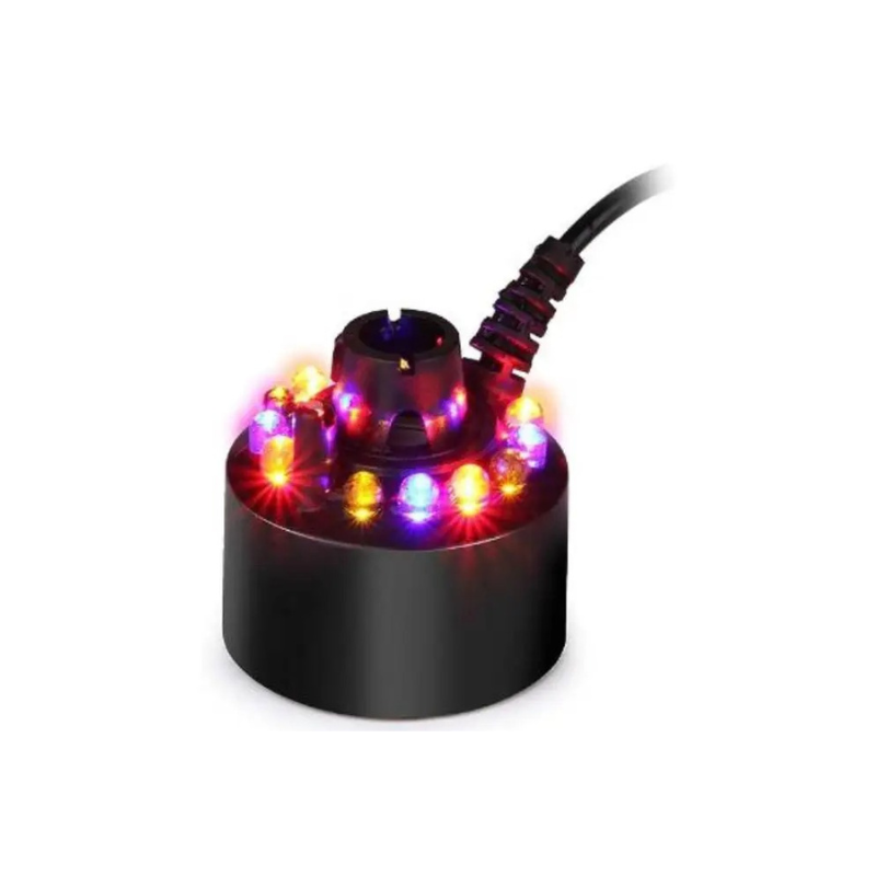 MistyGlow Fog Generator with Colorful LED Lights and 8-Hour Operation
