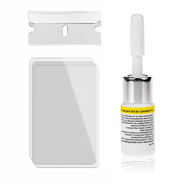 Glass Repair Solution with Vacuum Tool and Optical Resin
