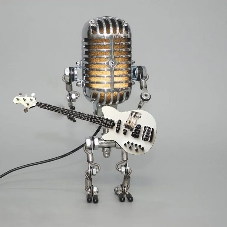 Retro-Inspired Adjustable Table Lamp with LED Light