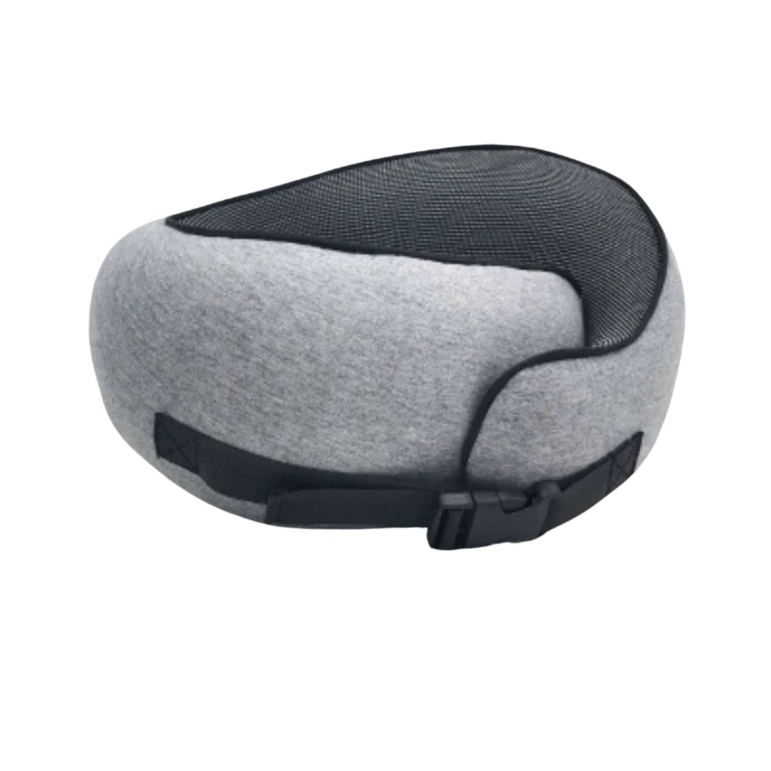 Travel Sleep Accessories and Snap Closure Contoured Neck Pillow
