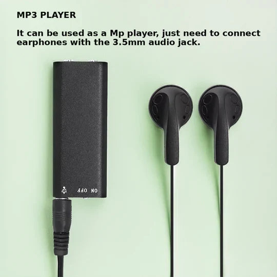 Portable Audio Recorder with Voice Activation