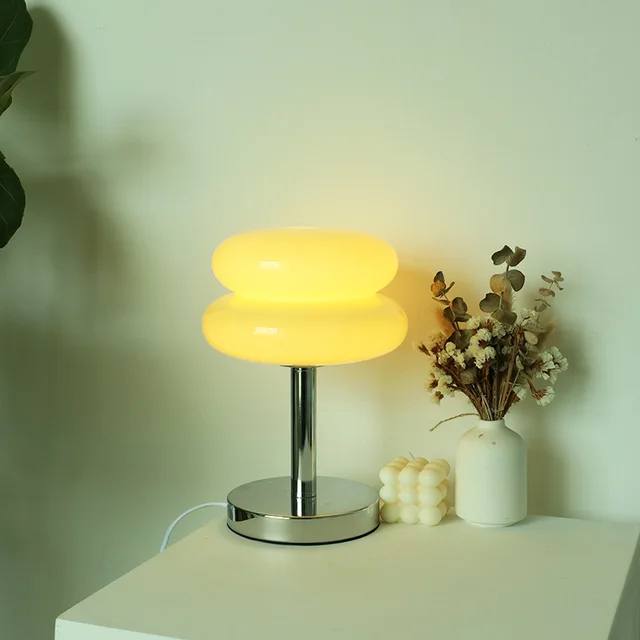 Colorful Glass Night Lamp for Kids | Soothing Bedside Light