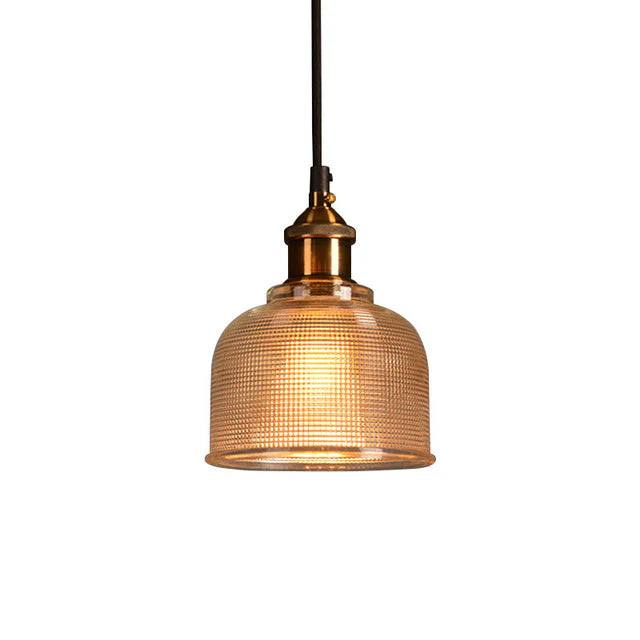 Vintage Elegance Pendant Light with Adjustable Height