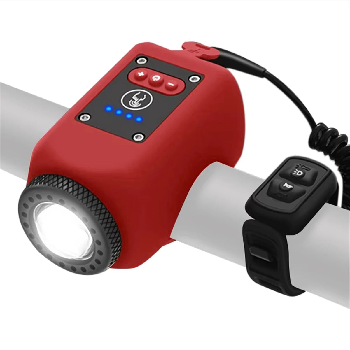 Premium Bicycle Safety Horn and LED Light Combo