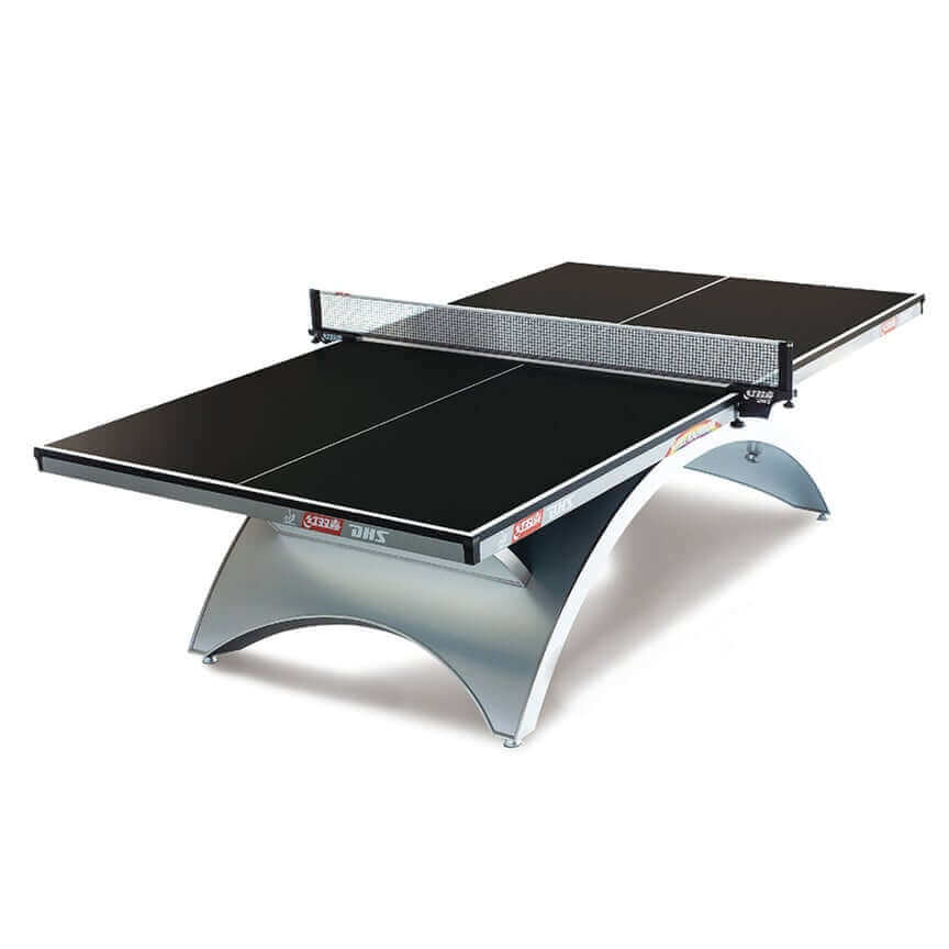 Elite GameMaster Pro 5 Table Tennis Set - Sleek Black & Silver