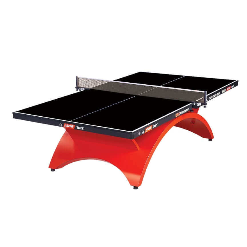 Vibrant Table Tennis Tournament Table with Robust Design