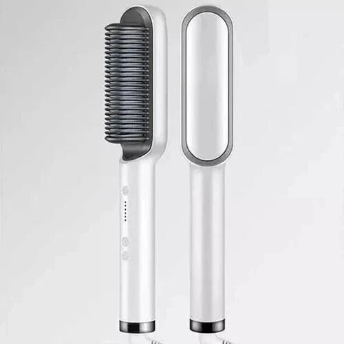 Quick Style Heated Comb with Ionic Frizz Control & Travel Case