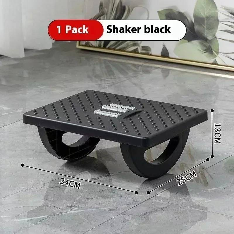 Ergonomic Footrest for Office Chair - Rocking Design with Massage Rollers