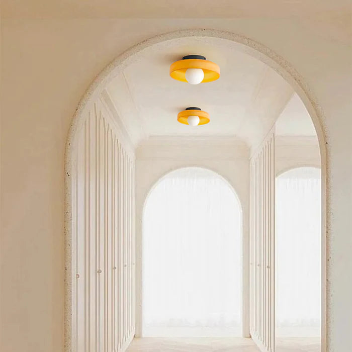 Flush Mount Ceiling Light with LED – Minimalist Design